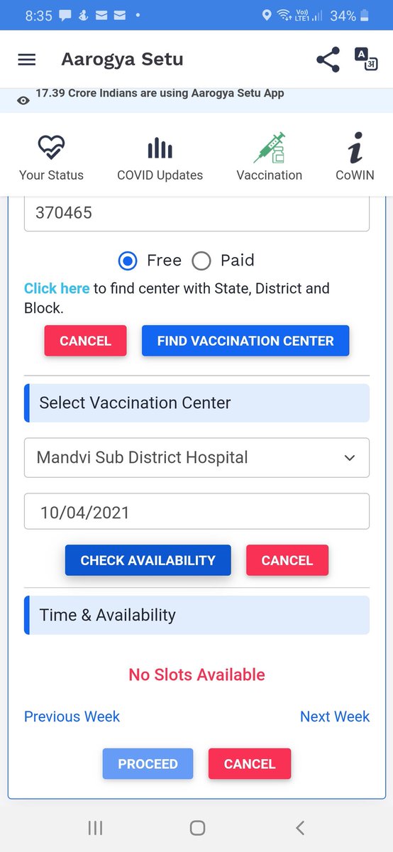 svahir's tweet photo. No slots available....checked on various date but same results... https://t.co/nx0oohFz8t