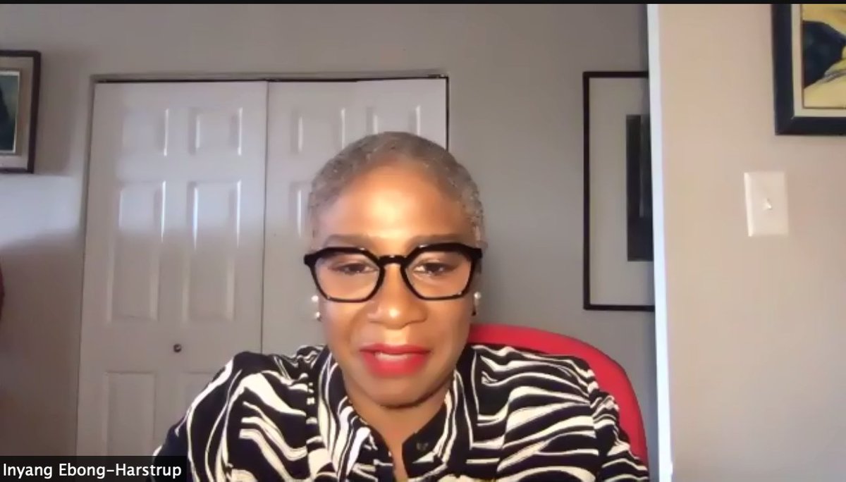 stackpoole_'s tweet image. Happening now!  Dr. Inyang Ebong-Harstrup on "The Future of #InternationalDevelopment"  Join us at: nyu.zoom.us/j/99449654001 
#ippanyuwagner #ippasummit2021