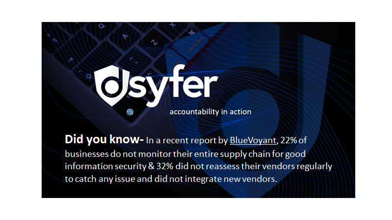 GoSyberSafe's tweet photo. Is your management of vendors automated? #dysfer can do that... #chainmanagement #CIO #CHIME #CHIME21 @richardbagdonas @Rusmccurdy https://t.co/z6Pt79gfGw
