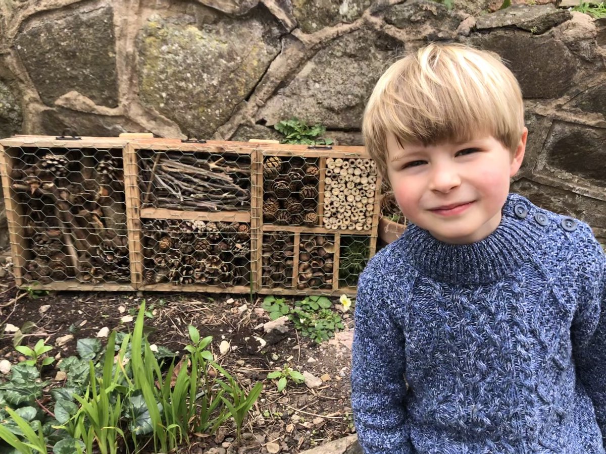 One bug hotel all completed 🐜 🐛 🕷 one proud little boy! 😊
<a href="/SPPSMalvernVale/">SPPS- Malvern Vale site</a> @SPMVOAK