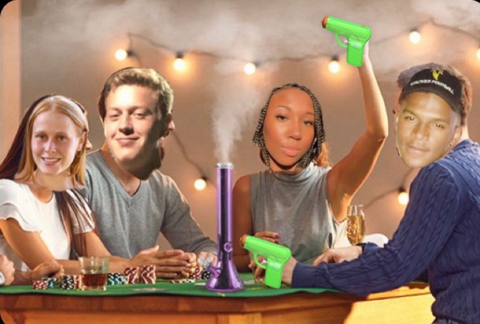 They’re not here to music, but to make money 💵.  Our next team is WETRO BOOMIN 🔥.  Members: Lily Koza, Sydney Green, Cav Pettway, and Sam Mercer.