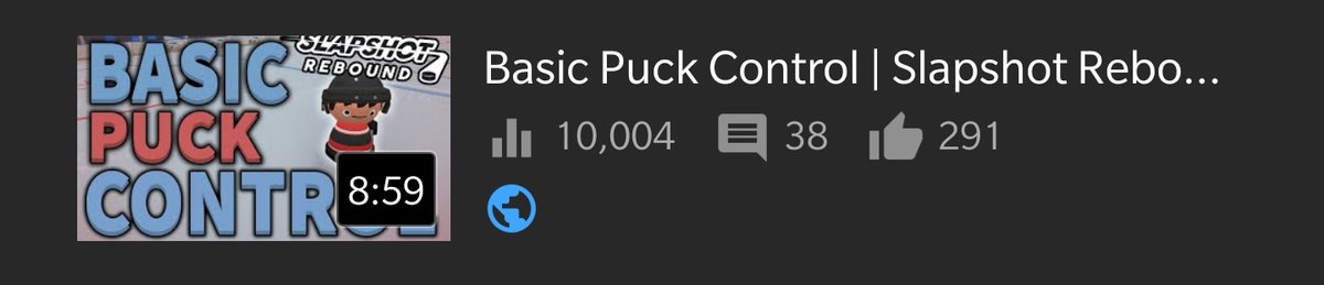 RealNightSector's tweet image. Never could have imagined one of my slapshot videos hitting 10k views!!