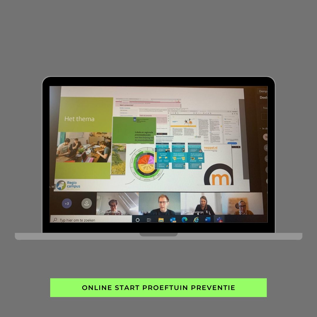 Vorige week is er een digitale start gemaakt met een nieuwe proeftuin over preventie waarbij een gezonde en vitale samenleving centraal staat. Met thema's zoals voeding, bewegen en gezond gedrag. Op initiatief van hogeschool Viaa wordt dit met diverse Regiocampuspartners opgepakt