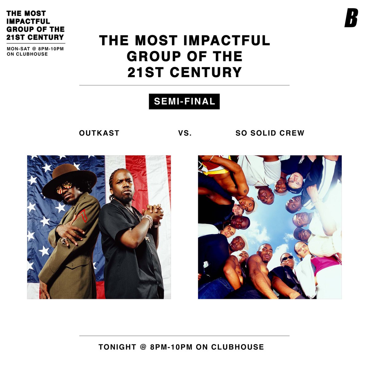 BlanguageONL's tweet photo. We’re soooooo close to the Final. Join us tonight for the last of the Semi Finals. 

We had our most polarising game last night thanks to So Solid Crew. Prayers up tonight! LETS GO #TheImpactGame https://t.co/L74xbZOAB6