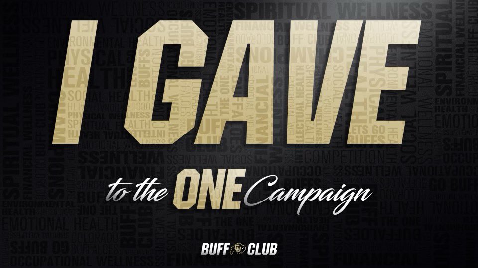 lindsayelew's tweet photo. Where are my fellow Buffs at? Help @CUBuffClub get to 1,000 donors today from all 50 states and donate today. Donate as little or as much as you'd like every gift counts towards 1,000. #GoBuffs https://t.co/CzzEXHRMM4 https://t.co/UkmQeuuOgh