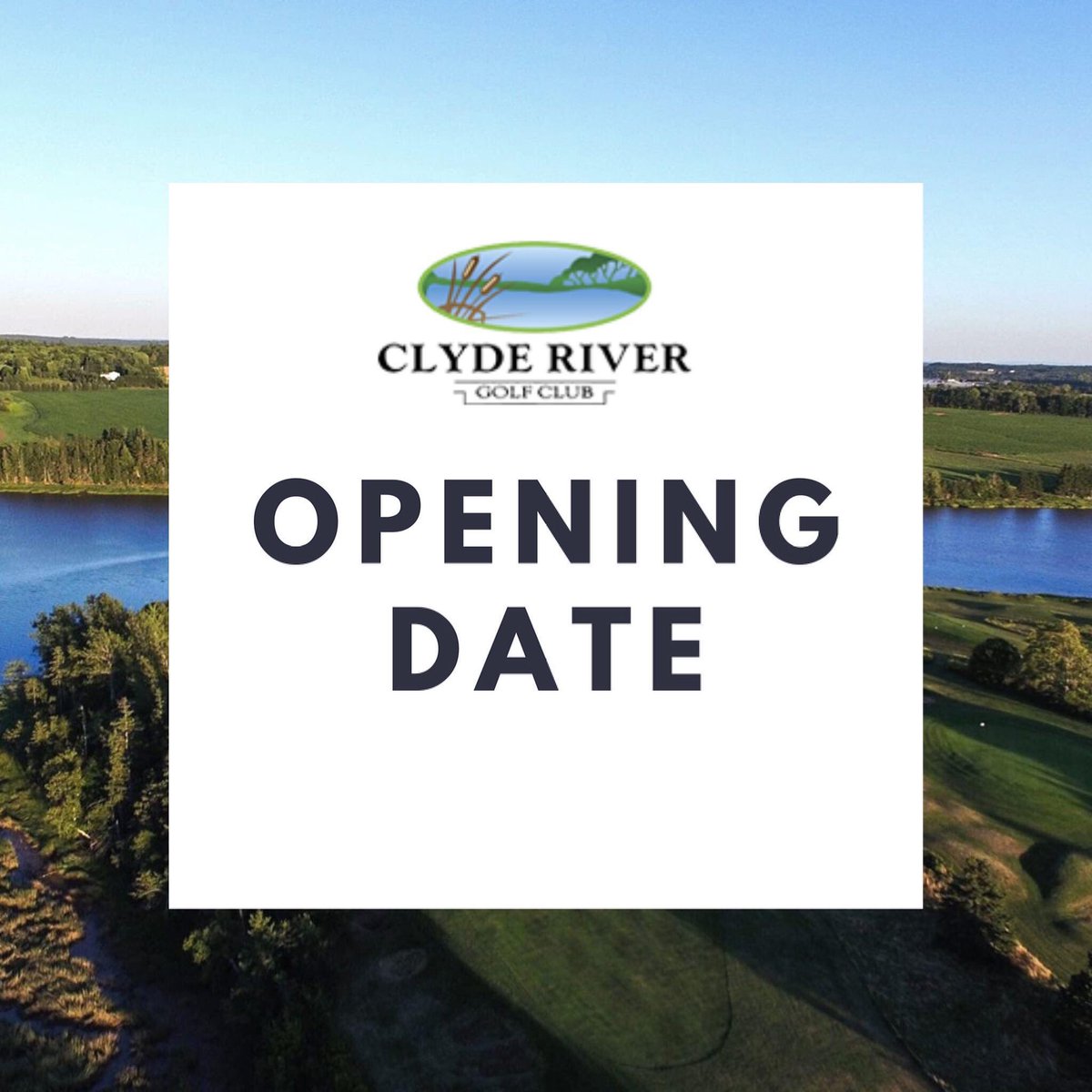 clyderivergolf's tweet photo. We are excited to announce our tentative opening date is April 24, weather permitting. We will have a better idea of this exact date soon

Saturday from 12 to 3 we will be having an open house at the pro-shop to chat with members and those interested in joining.

See you then! https://t.co/e1z9lKQyDq
