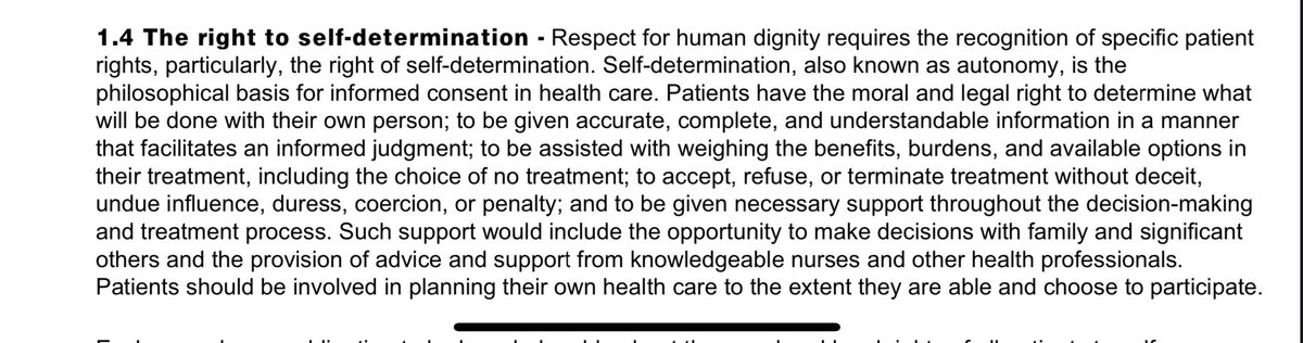 gebronson's tweet image. As a nurse it is my job to advocate for your autonomy to make decisions regarding all medical treatment.  

If you want vaccines I support your autonomy 

If you don’t want vaccines I support your autonomy 

Directly from the ANA 

#proAutonomy
