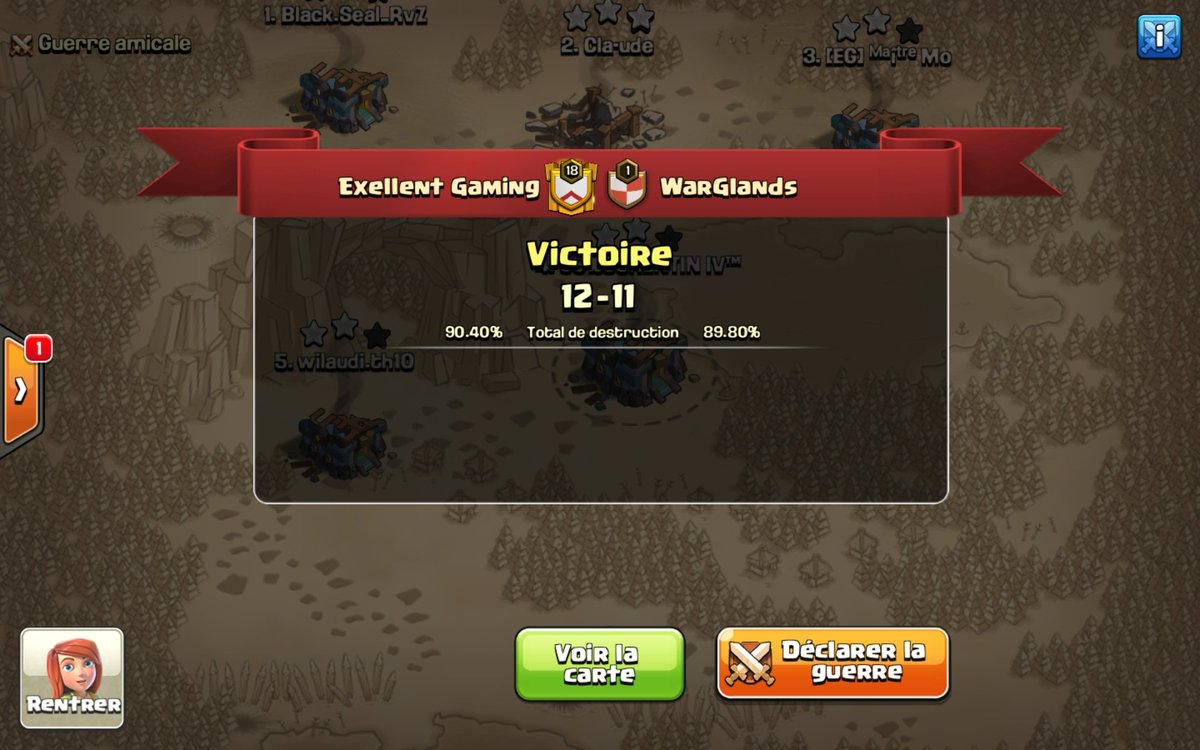 Félicitations à nos joueurs 🥳 <a href="/KiingMo2/">♛ ᴹᵃîᵗʳᵉ Mσ™</a> <a href="/wilaudi/">Wilaudi</a> <a href="/CorentinIV/">coco</a> <a href="/Cla_ude/">Claude Spengler</a> @pahuc rien a dire a part merde pour la finale 
Et gg aux equipes rencontrés <a href="/Team_Aito/">Tsutaya Aito</a>  <a href="/Clash_of_Glands/">Clash Of Glands</a> 
<a href="/ESLFrance/">ESL France</a>