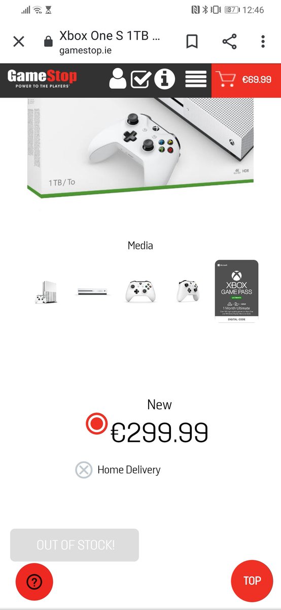NWrites4's tweet photo. @I3x1c0n @ps5_ireland How come all the other out of stock consoles say out of stock? 🤔 https://t.co/j8TwNeZfEI