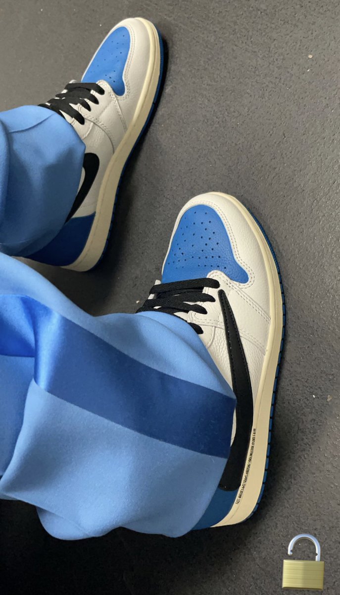 B R Kicks Jbalvin Wearing The Fragment X Travis Scott X Air Jordan 1