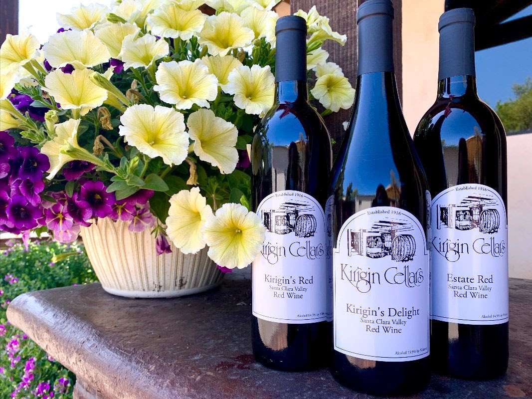 3 of our red wine blends are on sale, per bottle by the case, through Monday, 4/12! 🍷

-Estate Red: $8.90/bottle; an all-time favorite that’s both soft and full
-Kirigin’s Red: $7.90/bottle; a blend of our older vintages
-Kirigin’s Delight: $6.90/bottle; a light pre-dinner wine