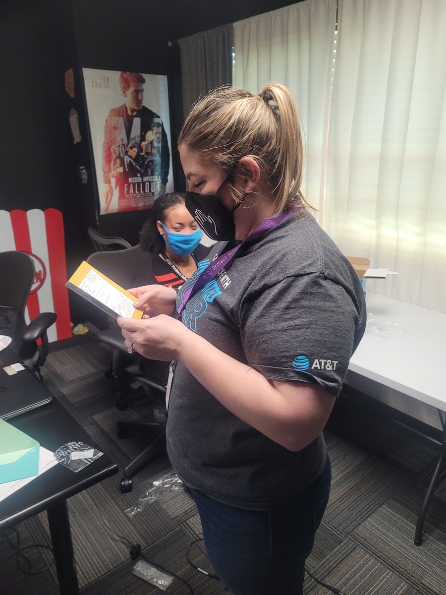 AtLlcc's tweet photo. Tears were shed as we said goodbye and Goodluck to our own @TaylorFromATT She is off to a new adventure and chapter! I wish you all the best Tay.. I miss you already! Ps...🌮 is on my desk right now!!! Lol #dontLeave #BOSSSTATUS  @heracane4 @unna_bre @csrgrant @edbroussardjr @att https://t.co/2xC6VBEaoU