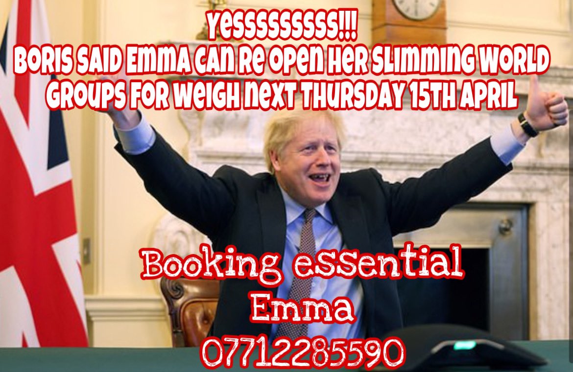 Swemmz's tweet photo. So excited to welcome members back next week, new, visiting and returning members welcome #slimmingworld #slimwithemmz #Carlisle #Cumbria #sw #cufc 😁🥰😁 https://t.co/A9AuhZIF2e