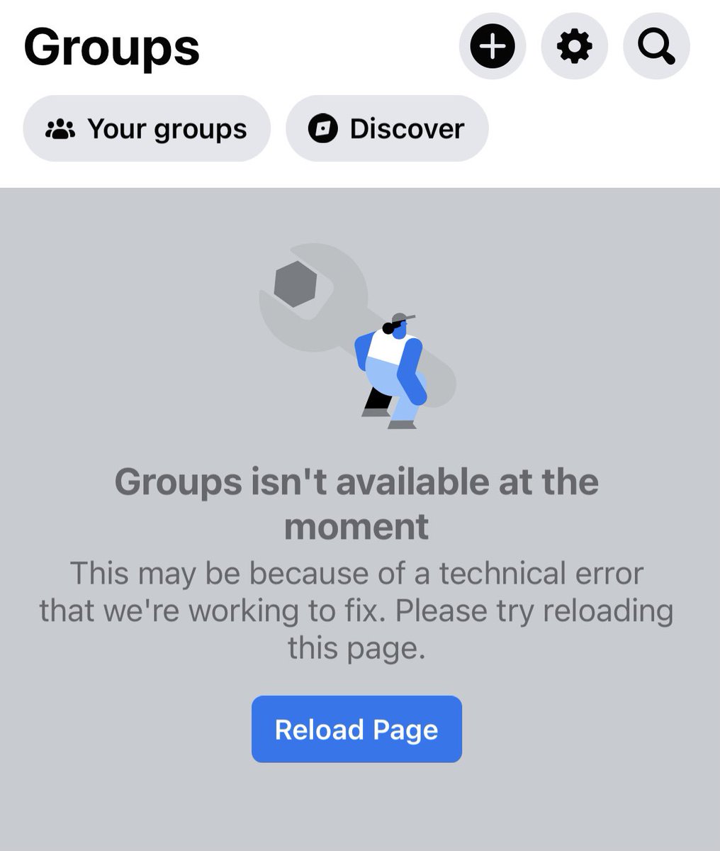 redhotrobbo's tweet photo. And so it begins again 🙄 #facebookdown #facebook https://t.co/xACvFKnrJN