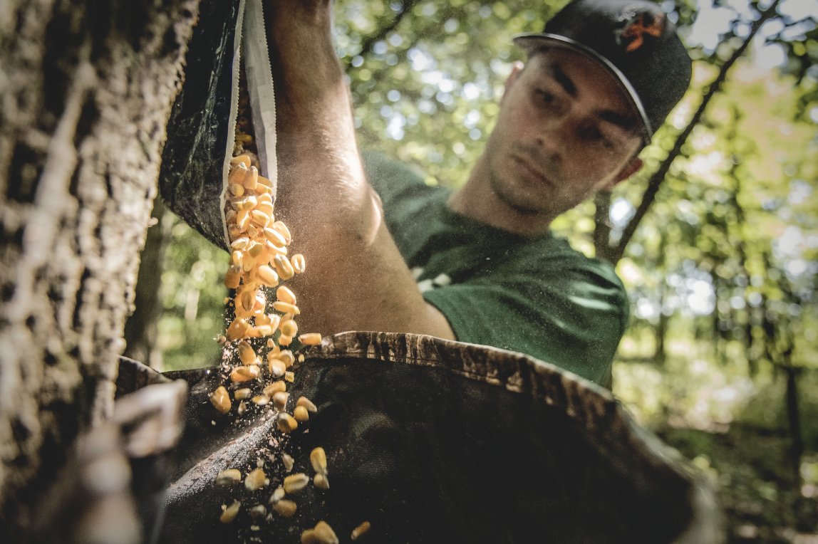 The Treehugger is a low-maintenance feeding solution that sets the dinner table all on its own. We used long-lasting PVC material to construct a durable gravity feeder that attaches to any tree in under five minutes. #WildgameInnovations #TreehuggerFeeder #WildgameFeeder