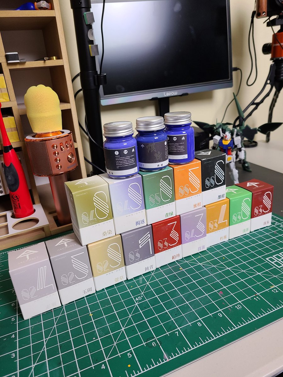 EASpudz's tweet photo. Can't wait to try these paints out!
Thank you @RobotKaiInc & @ANCHORET_YAO for letting me try these paints!
#robotkai #anchoretyao #lacquerpaints https://t.co/ILUPtKtEda
