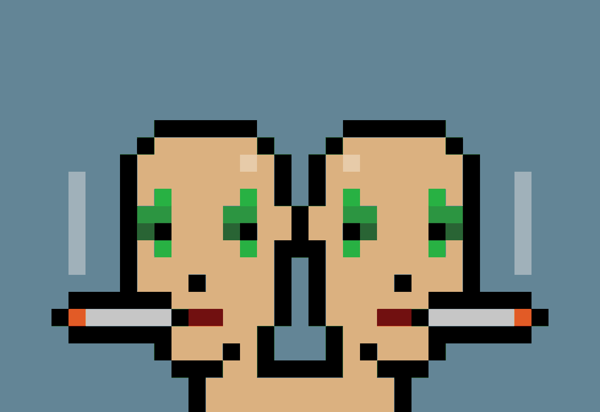 SiamesePunks's tweet photo. Now this one is cool!

Get your SiamesePunk while they're still free!

SiamesePunk #022 can now be claimed on 
@opensea
!

Price: Ξ0.00 (FREE)

https://t.co/wMslyqvptg

#NFT #NFTs #NFTCommunity #Crypto #Cryptocurrency #DigitalArt #CryptoPunks #nftcollectors https://t.co/tKDpdRvl9J