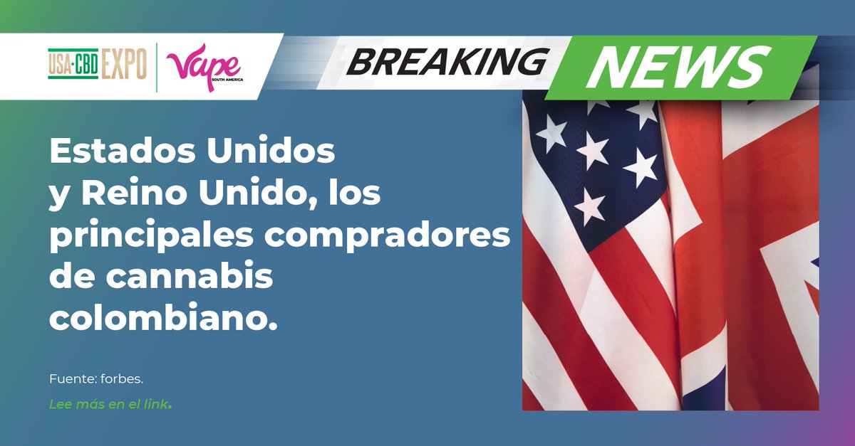 El cannabis medicinal colombiano sigue tocando las puertas en el mundo mostrando sus bondades y cautivando a millones de personas. 

Conozca más en este artículo:
bit.ly/3t8NTmQ
