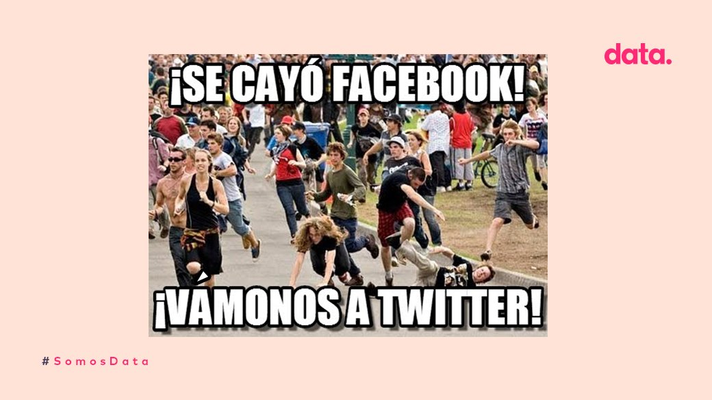 DataTrust's tweet photo. ¡Hola! Así como tú, estamos de vuelta 😅
Facebook e Instagram, ¡ya basta por favor!

#instagramdrown #facebookdown https://t.co/aIqdpb8443