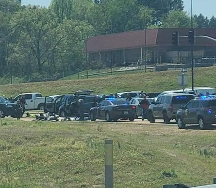 HWallsmithTV's tweet photo. At least 24 people arrested in Batesville, MS after a shooting incident &amp; pursuit https://t.co/c0LKcrzBPJ