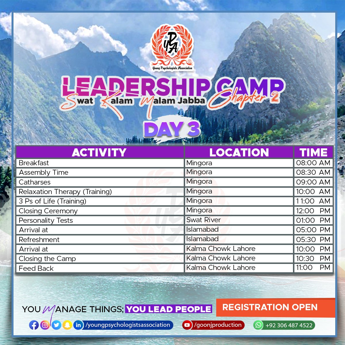 YPA_Global's tweet photo. The Most Awaitng Day Finaly Come
Journey of BURRAQ 21started.
#wilderness
#training
#Burraq
#PYC https://t.co/YFz4ouJfPK