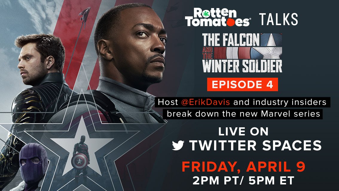We're breaking down every frame of the hour long #ZemoCut and Episode 4 of #FalconAndWinterSoldier tomorrow on @TwitterSpaces!

Join host <a href="/ErikDavis/">Erik Davis</a> and <a href="/payorwait/">Sharronda Williams</a>, <a href="/melodymccune/">Melody 🎶 🎼</a>, <a href="/NAZPEREZ24/">Naz Perez</a>, and <a href="/GermainLussier/">Germain Lussier</a> at 2PM PT/ 5PM ET.