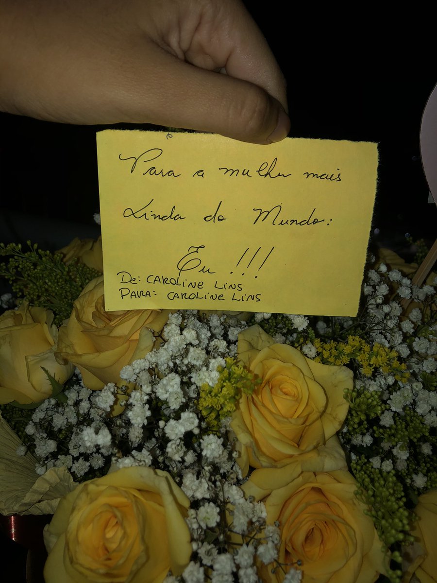 carolinelins's tweet photo. acabei de ganhar rosas 😍 https://t.co/wwzxBOZp2R