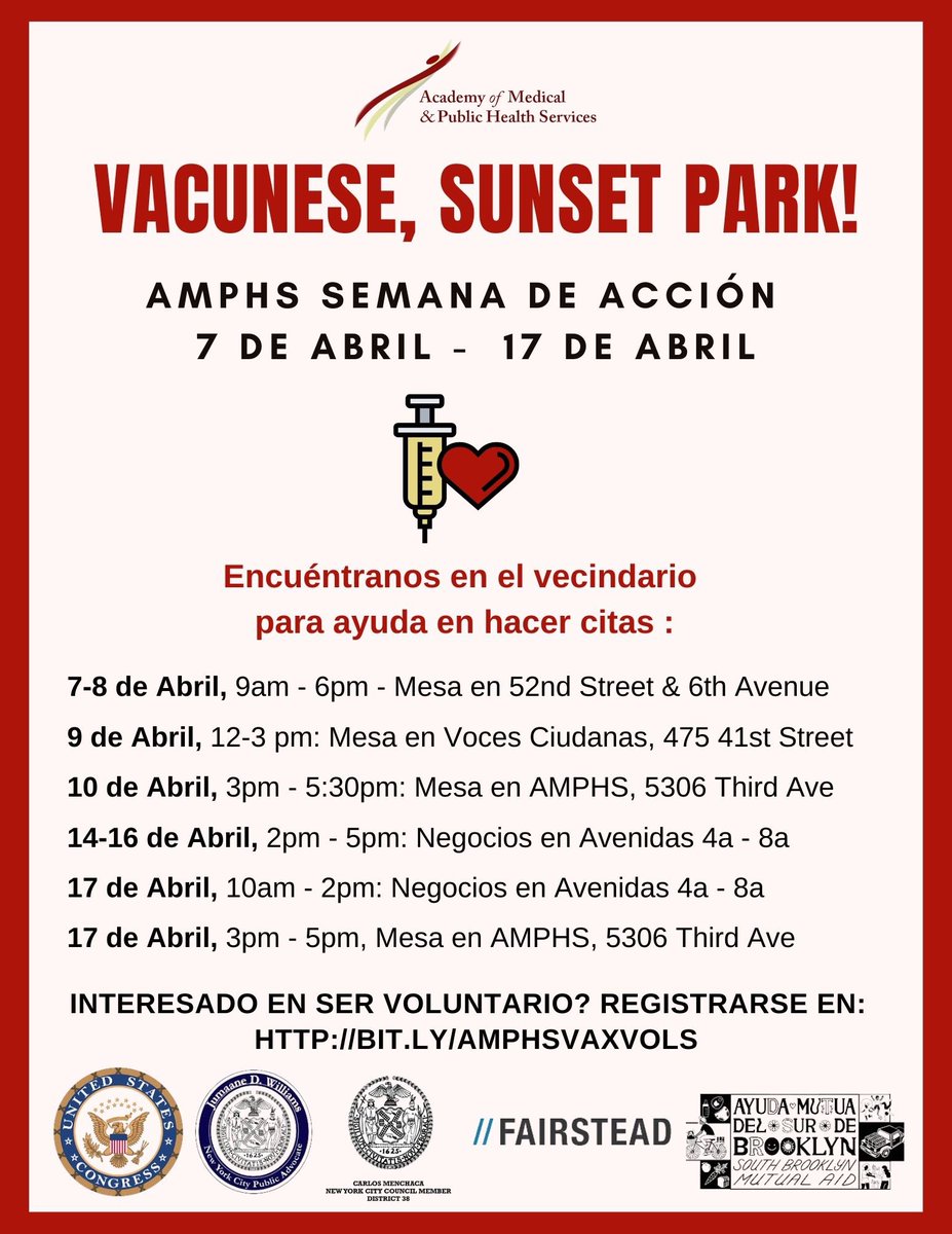 CMAlexaAviles's tweet photo. Week of action #VAXUPSunsetPark https://t.co/lr4Tk9Q4eG