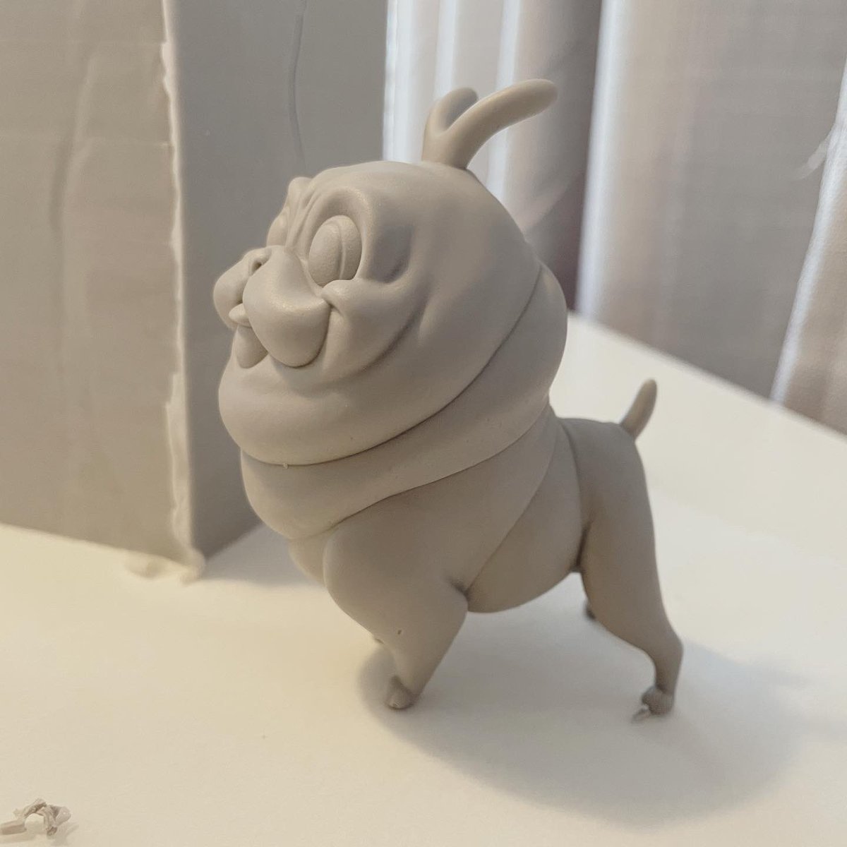 Camarasketch's tweet photo. Caterpug resin copies are in the making!
#albertocamara #resintoy https://t.co/CNIfvt0iCk