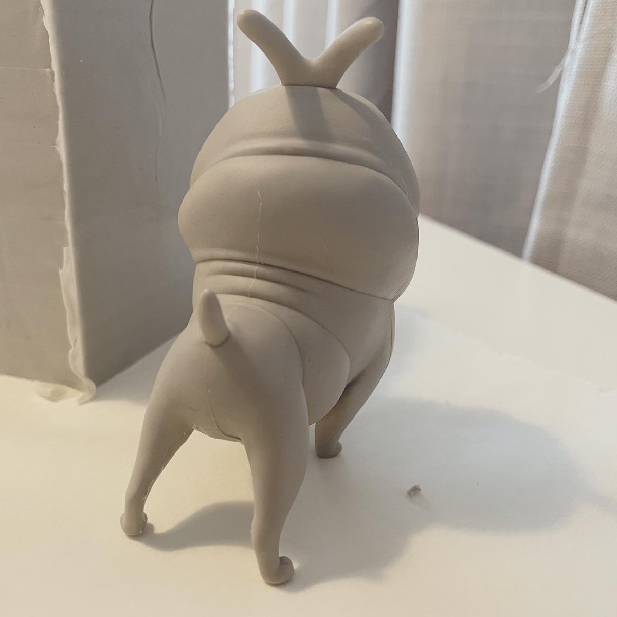 Camarasketch's tweet photo. Caterpug resin copies are in the making!
#albertocamara #resintoy https://t.co/CNIfvt0iCk