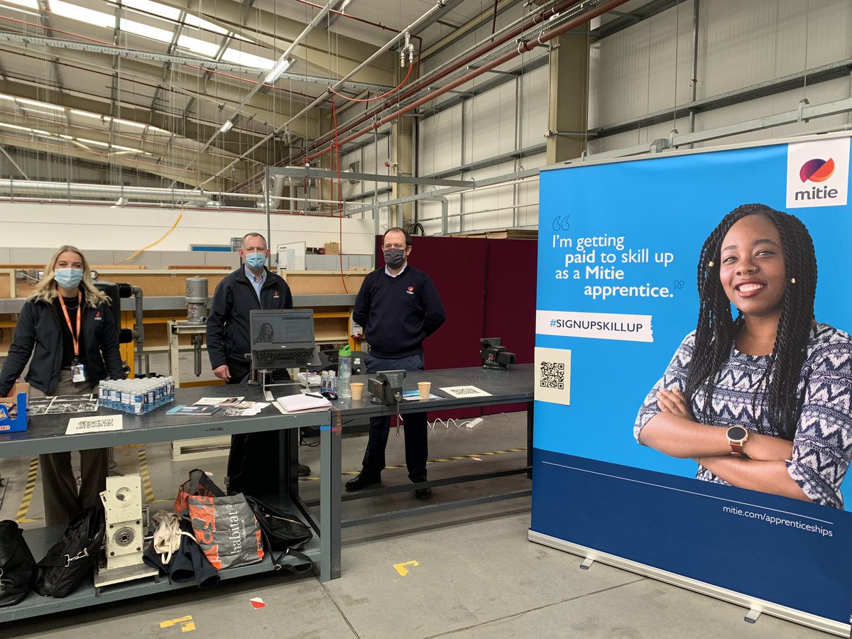 JessSimpsonTS's tweet image. What a way to break the work from home streak... On site at Toyota to meet some prospective apprentice recruits for our Engineering Technician roles at the Toyota Academy Exciting times!  #engineering #signupskillup #mitie #apprenticeships 
Team Mitie 👍🏼  #teamwork