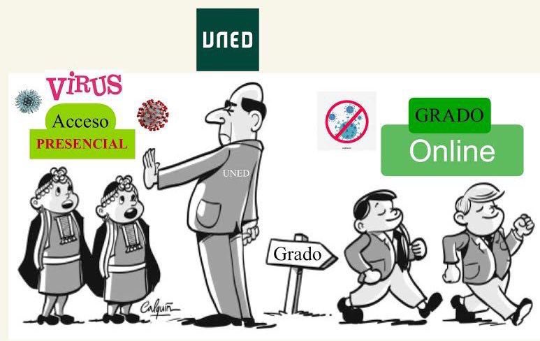 miguelgorbe's tweet photo. @CrueUniversidad Resulta lamentable que los alumnos de acceso no tengan representantes, no tengan voz ni voto, nula participación. Las autoridades educativas deben cumplir con autoridades sanitarias @sanidadgob  para evitar la #CuartaOla La plataforma #UnedDiscrimina reclama exámenes online. https://t.co/MpaMibHBbZ
