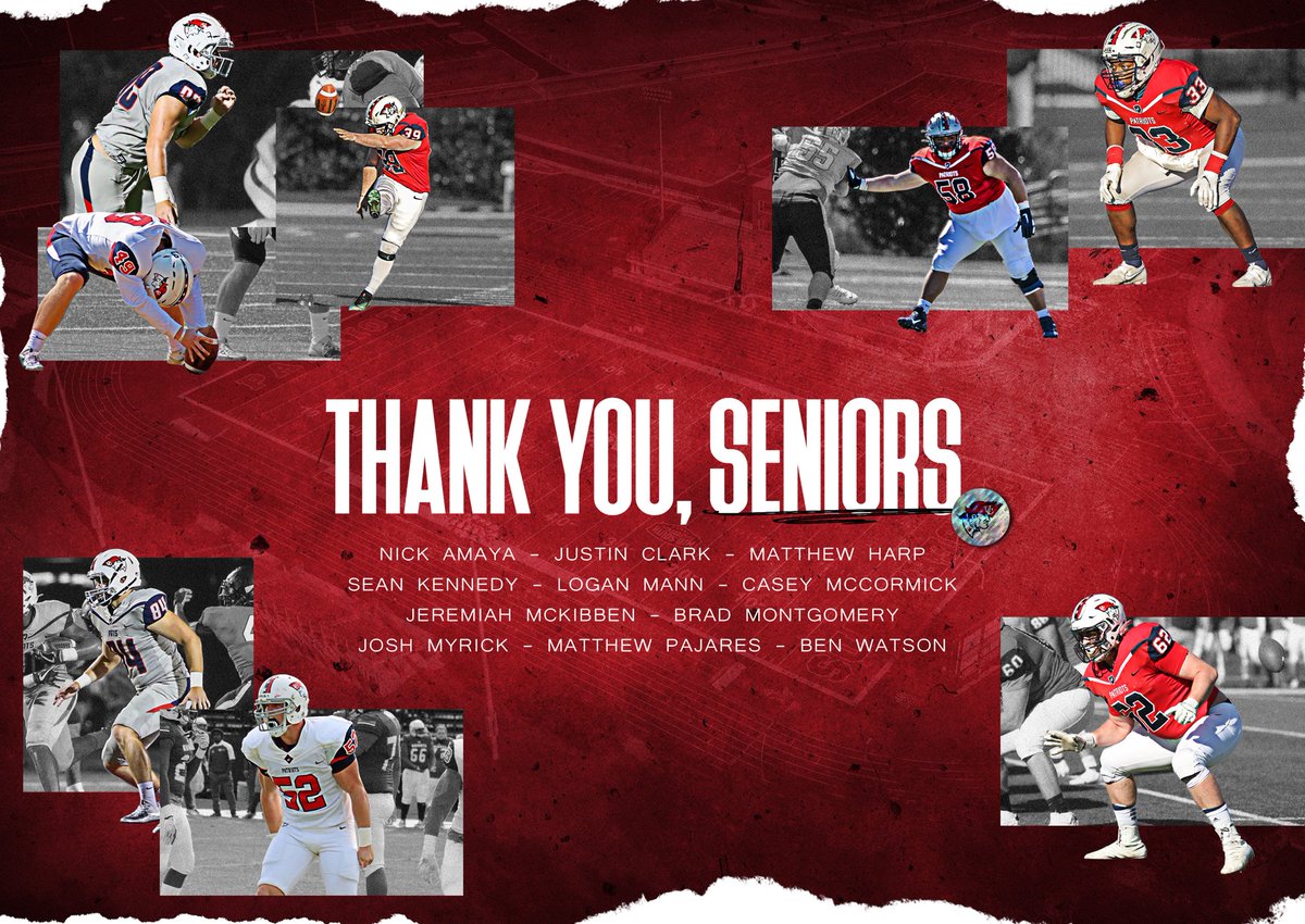 Through the ups and downs, they stayed committed to The Process. 

In 24 hours, we celebrate our seniors in the season finale vs Thomas More!

#PTS / #CumberlandGuys