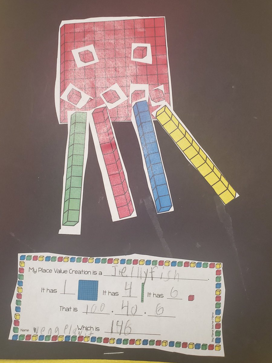 MsFordBBCPS's tweet photo. We got creative with base ten blocks! #ForTheLoveOfMath #FirstGradeRocks #MsFord #iSpySpongeBob @bbcps https://t.co/j4rcdsDU5d