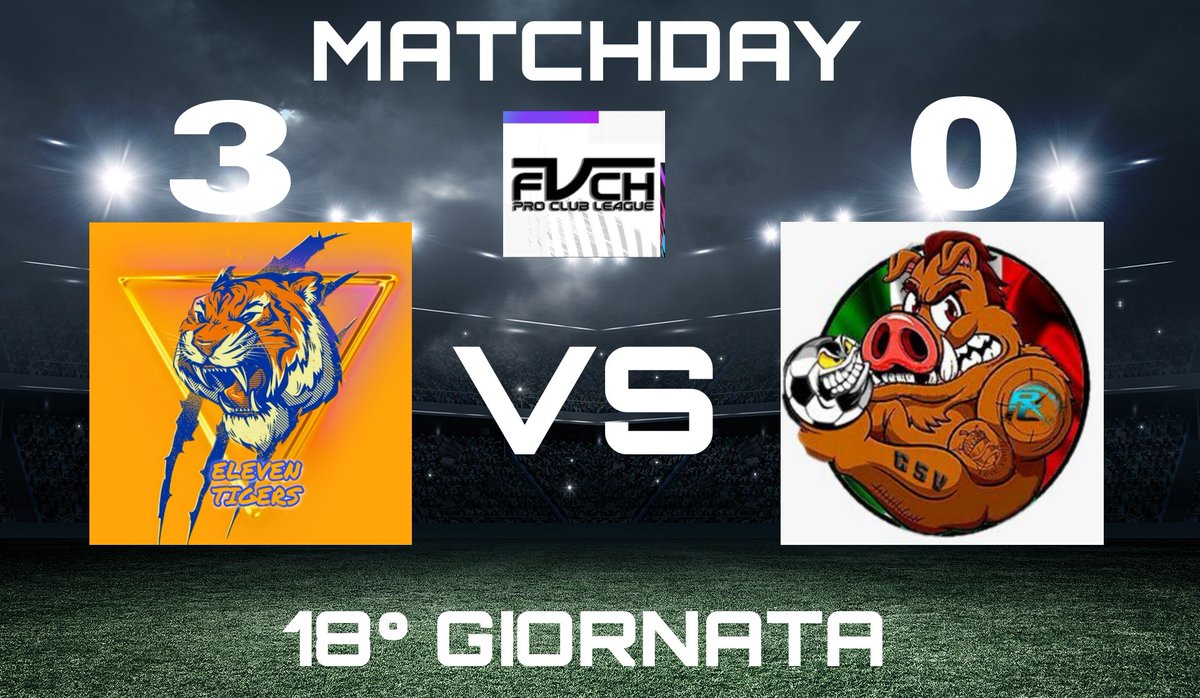 ELEVENTIGERSS's tweet photo. 🏆#FVCH
🆚️ @csv_team 
✅ 3-0
⚽️ x2 @galifendi00 @Sebaldo10grz 
🎯 @mirkovaresi #paolo x2
VAMOS TIGERS https://t.co/JV1mRegz0f