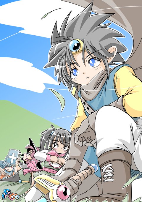 ドラクエ3のtwitterイラスト作品