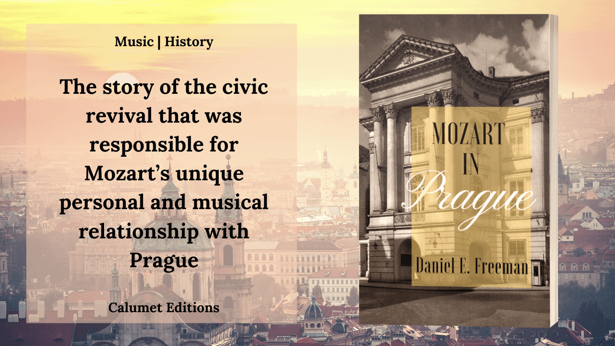 Blogs4Books's tweet photo. MOZART IN PRAGUE ➡ https://t.co/XlUC6eUP36 https://t.co/xpDrd2IwHs (Tweet posted by Calumet Editions)
^: