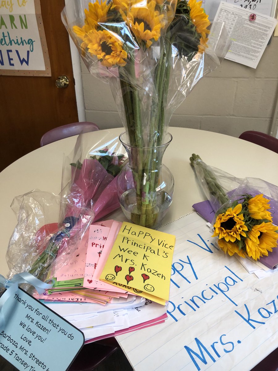 KazenErin's tweet photo. Thanks for all the love today ❤️ I’m the lucky one that gets to work with such amazing teachers and students :) You make my job easy! ⁦@Frps_Tansey⁩ #tanseycares #tanseytigers ⁦@FRPSsupt⁩ https://t.co/SOAZ14pD6h