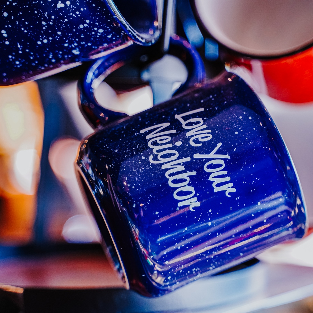 TradeWindCoffee's tweet photo. Spread the love, make a statement, drink from the mug! https://t.co/X2pr80ScOf