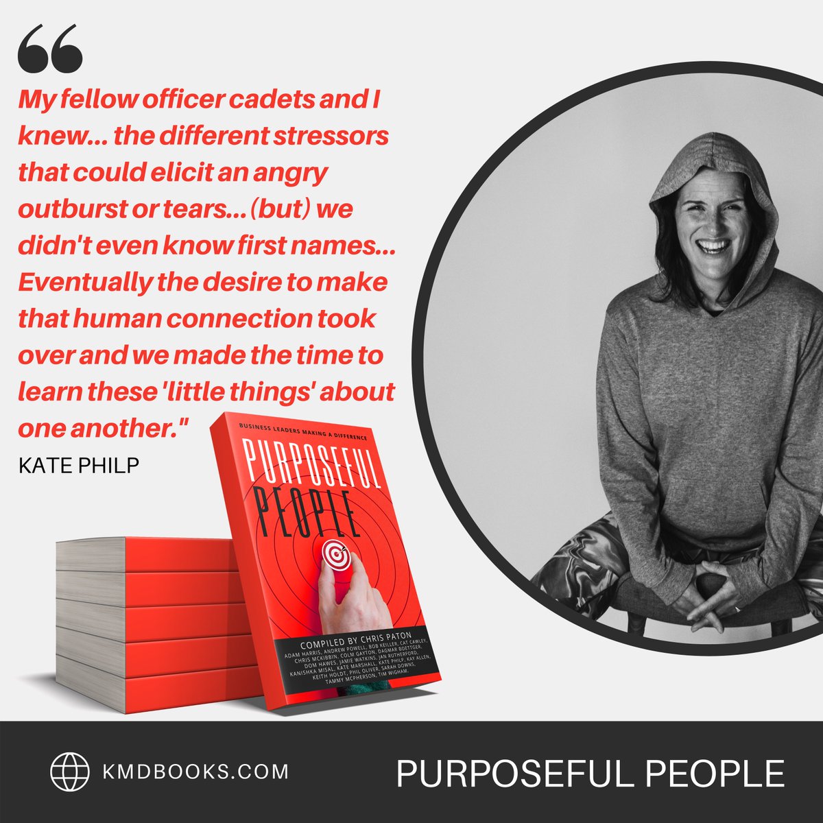 corrankate's tweet photo. It's nearly here.....🧐
Friday 9th April: publication of "Purposeful People" 📕🚀 1 book, 20 authors, all proceeds to 4 charities.
Meet the authors in a series of webinars: follow link to book your place (and order a copy of the book!) https://t.co/tHxqKcO12R https://t.co/glMHarP0jn