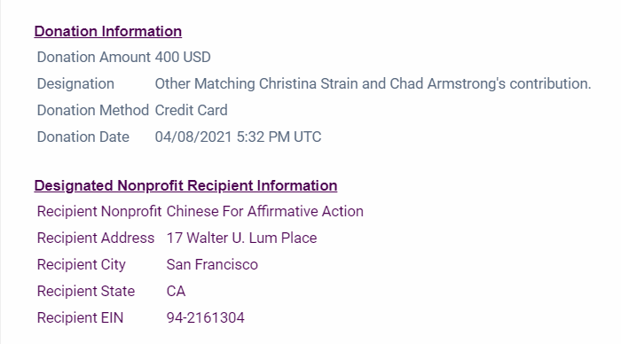 Thank you,  @christinastrain and  @ShishkaTweets  *Stop AAPI Hate is registered in EA's networks under CAA
