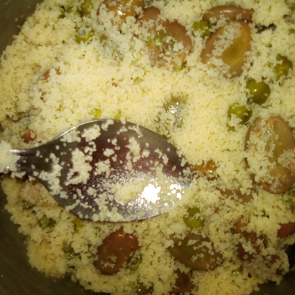 MichaLebailly's tweet photo. #traditional #dinner #homemade by #me #couscous with #vegetables #broadbeans #peas #rich in #proteins #good 4 #health #girl #love #healthyfood #healthylifestyle #vegetarian #instagram #instamood #likesforlike 😍😘💚💚💚 https://t.co/MIdU48GEfj