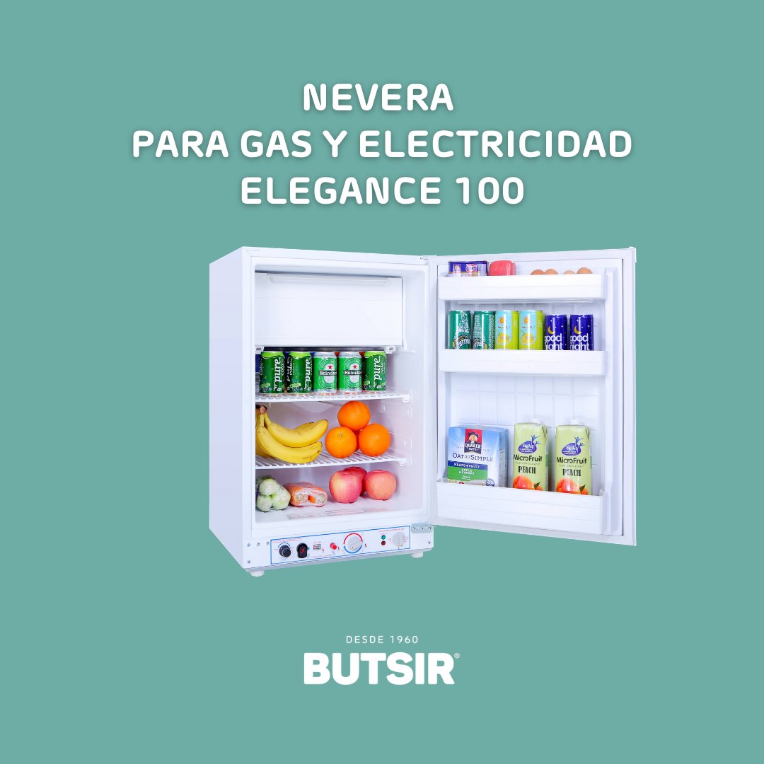 butsiroficial's tweet photo. Productos frescos donde quieras y cuando quieras con #Elegance100 de #BUTSIR, la #neverabivalente que llega allí donde no lo hace la electricidad. #outdoorliving #portabilidad #gascercano https://t.co/KNCqignxL2