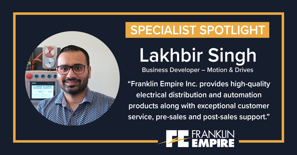 👋 Meet Lakhbir Singh our Automation Specialist! 🤖 Thank you to Lakhbir for all he does to help our customers find custom, flexible solution that meets their specific industrial automation requirements. #Automation #Siemens