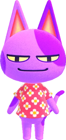 bob - ngl bob used to be one of my least favorite villagers but after being in the community, i have found a love for him. he's like the weird uncle that doesn't give creepy vibes unlike beardo. also purple is my favorite color. i still think he's a bit overhyped tho