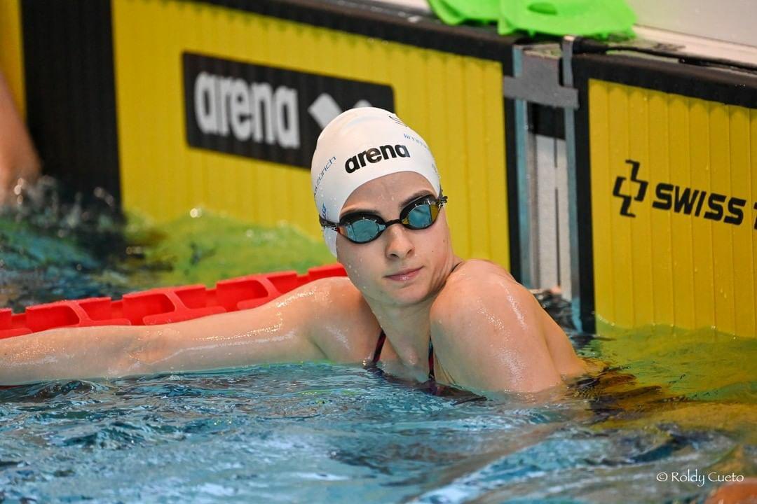 Lisa Mamié è Campionessa Svizzera nei 200 rana! 🥇⁣
⁣L'atleta allenata da Andrea Grassini, già qualificata per le Olimpiadi di Tokyo, ha vinto con 2'26"66 💛💙
#forzaRNT⁣