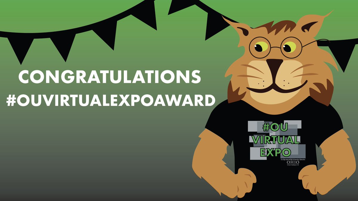 Congratulations Di Wang-1st place winner in the Corporate Sponsorship category #OUVirtualExpo.  See his work, "Riboflavin Acceleration of Carbon Steel MIC by Desulfovibrio ferrophilus IS5" at drive.google.com/file/d/1DJCcTS…
@bobcatsdiscover
<a href="/OIEXInnovate/">OIEx</a>
<a href="/CheBioEngOHIO/">Chemical and Biomolecular Engineering</a>
 <a href="/ICMTCorrosion/">ICMT Corrosion Center</a>