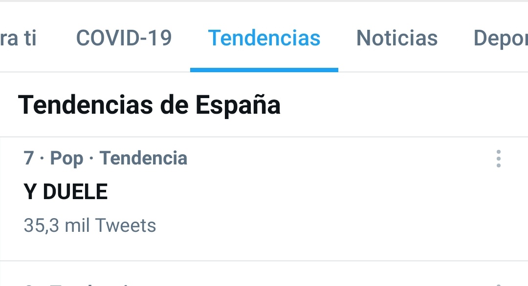 alborancharts's tweet photo. Con más de 35k de tweets "Y DUELE", la nueva colaboración de @sofidelatorre &amp; @pabloalboran, se convierte en TT en España, además de sumarse países como México, Argentina y Chile. 💥 https://t.co/QplYK3nXiO