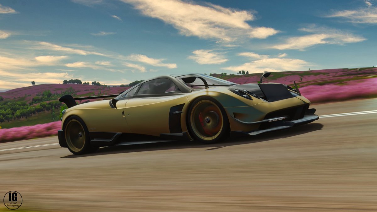 IGViPho's tweet photo. #DriveLikeTheWind
Photo Challenge of the week!- Pagani Huayra BC.
@ForzaHorizon
#forzashare
@Turn10Studios
#VGPUnite #ArtisticofSociety #GamerGram #TheCapturedCollective #ThePhotoMode #VirtualPhotography #AestheticMotion #WorldofVP #VPEclipse #ForzaHorizon4 #FH4 #hypercars https://t.co/08yCDDR5cI
