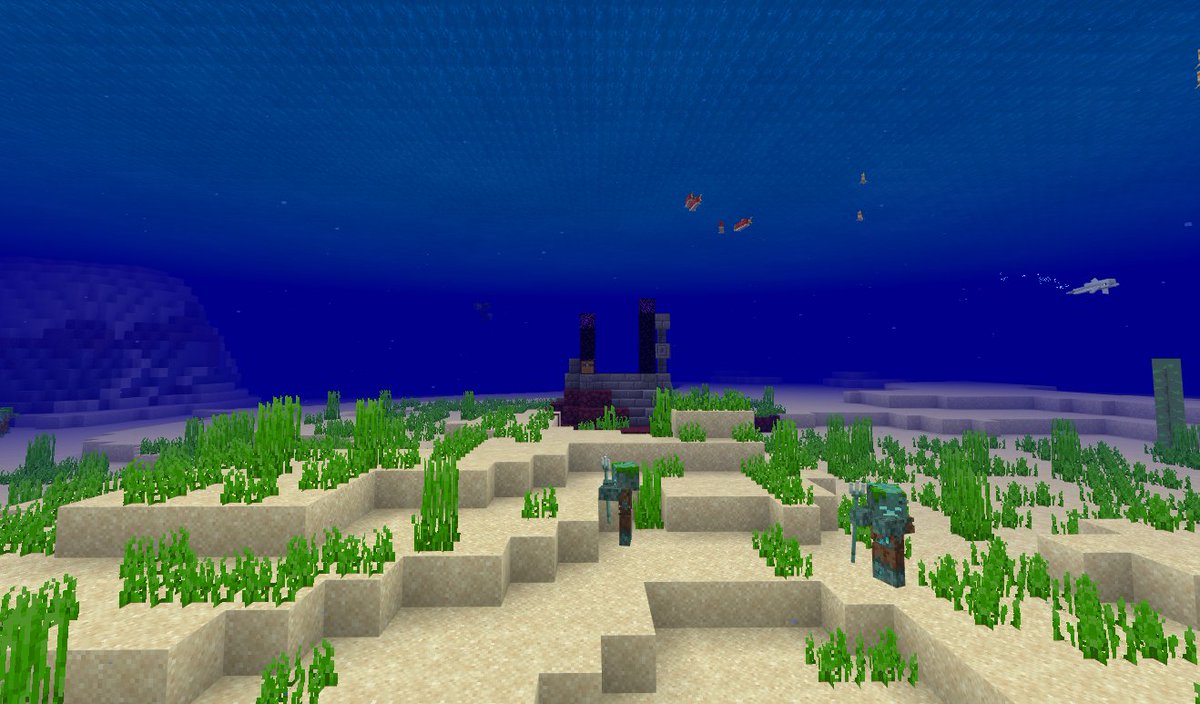 Scott Eckosoldier Minecraft Bedrock Water Has Now Changed To Match Java This Is A No Filter Effect Screenshot